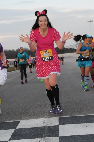 Pink Minnie Mouse Running Costume
