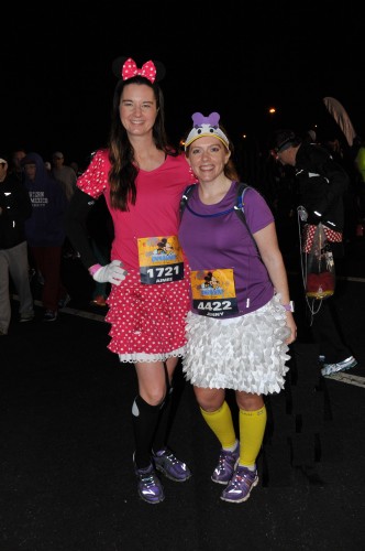 Minnie Mouse and Daisy Duck 2015 Walt Disney World Marathon