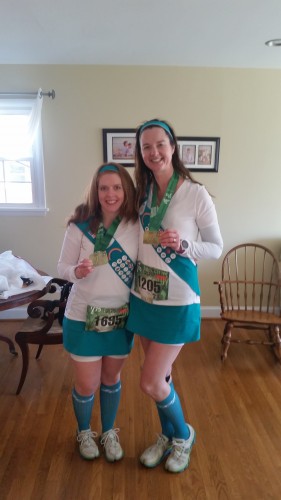girl scout running costumes